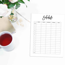 Load image into Gallery viewer, Schedule Planner, Work Week | City