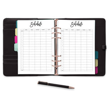 Load image into Gallery viewer, Schedule Planner Pages-Confetti Saturday