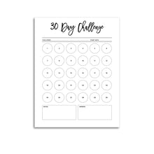 Load image into Gallery viewer, 30 Day Challenge Planner | City