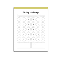Load image into Gallery viewer, 30 Day Challenge Planner | Classic