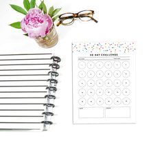 Load image into Gallery viewer, 30 Day Challenge Planner | Signature Confetti
