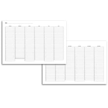 Load image into Gallery viewer, Fold Out Yearly Planner, Undated | City