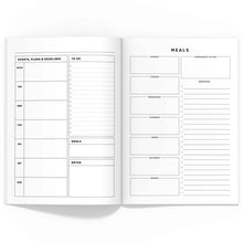 Load image into Gallery viewer, All-Inclusive Monthly Planner TN, Undated-Travelers Notebook-Confetti Saturday
