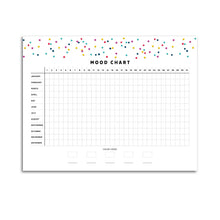 Load image into Gallery viewer, Yearly Mood Chart Planner Page | Signature Confetti