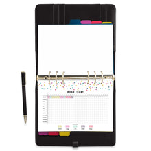 Load image into Gallery viewer, Yearly Mood Chart Planner Pages-Confetti Saturday
