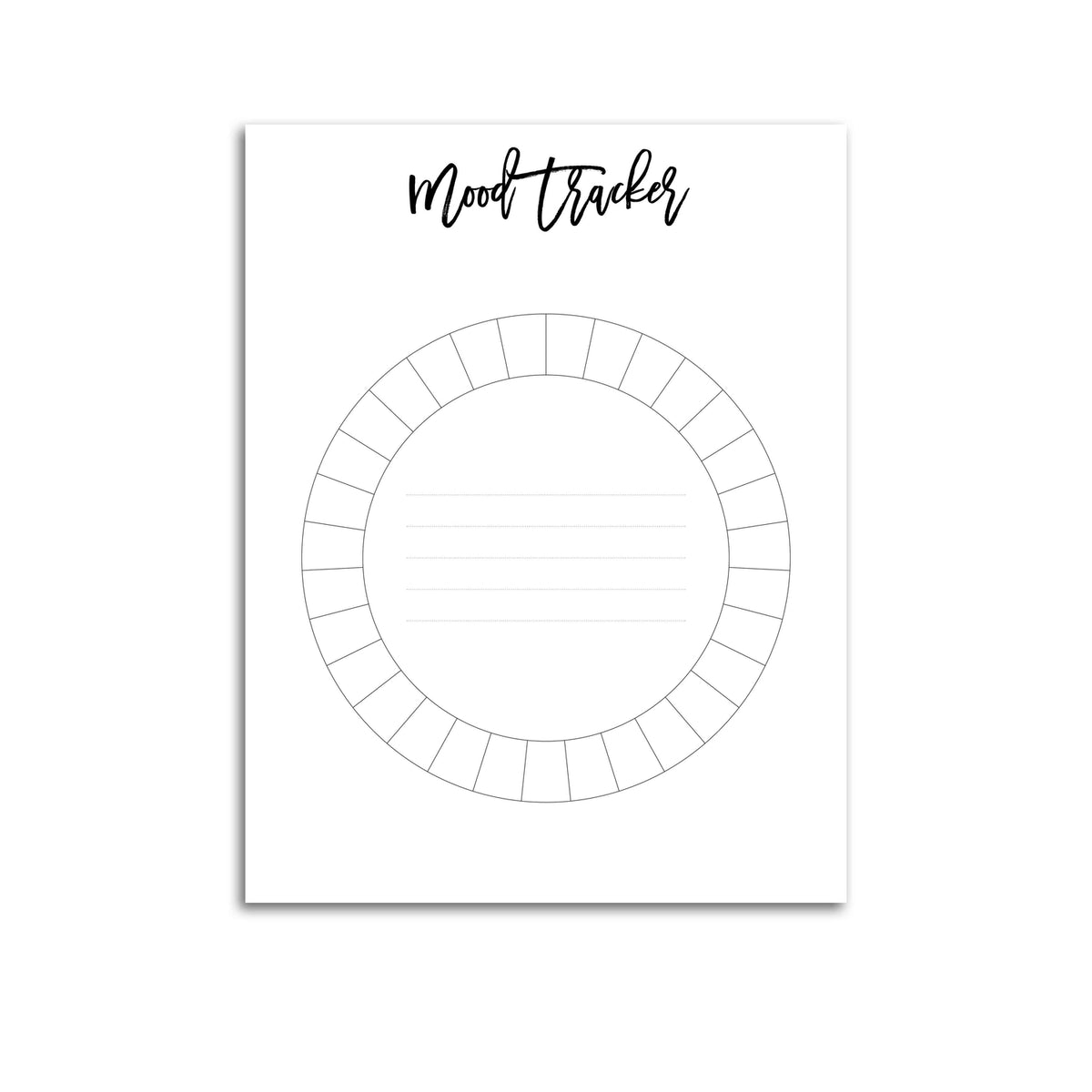 Monthly Mood Tracker Planner Pages monthly-mood-tracker-planner-pages