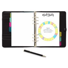 Load image into Gallery viewer, Monthly Mood Tracker Planner Pages-Confetti Saturday
