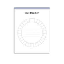 Load image into Gallery viewer, Monthly Mood Tracker Planner Page | Classic-Rings and Disc Planner-Confetti Saturday