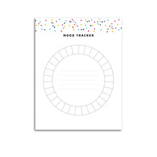 Load image into Gallery viewer, Monthly Mood Tracker Planner Page | Signature Confetti