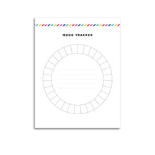 Load image into Gallery viewer, Monthly Mood Tracker Planner Page | Signature Stripe