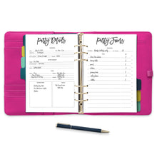 Load image into Gallery viewer, Birthday Party Planner Inserts | City