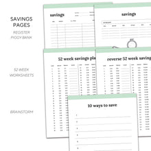 Load image into Gallery viewer, Budget Planner | Classic-Rings and Disc Planner-Confetti Saturday
