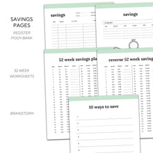 Load image into Gallery viewer, Budget Planner | Classic-Rings and Disc Planner-Confetti Saturday