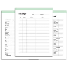 Load image into Gallery viewer, Budget Planner | Classic-Rings and Disc Planner-Confetti Saturday