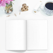 Load image into Gallery viewer, Bullet Journal Dot Grid TN-Travelers Notebook-Bullet journal TN to fit 10 different traveler's notebook sizes, including A5, Half Sheet, Passport, Personal, Pocket, Micro, A6, B6, Cahier, and Standard.-Confetti Saturday