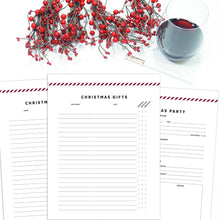 Load image into Gallery viewer, Christmas Planner | Signature Stripe