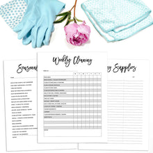 Load image into Gallery viewer, cleaning planner inserts