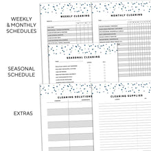 Load image into Gallery viewer, cleaning planner pages