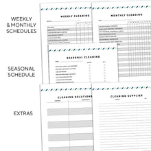 Load image into Gallery viewer, cleaning planner printable

