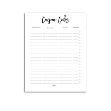 Load image into Gallery viewer, Coupon Code Tracker | City