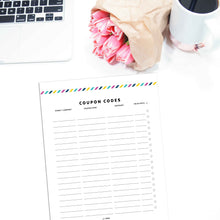 Load image into Gallery viewer, Coupon Code Tracker | Signature Stripe