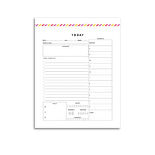 Load image into Gallery viewer, Daily Planner Detail | Signature Stripe
