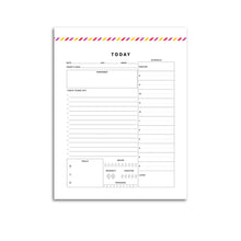 Load image into Gallery viewer, Daily Planner Detail | Signature Stripe