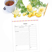 Load image into Gallery viewer, workday planner printable
