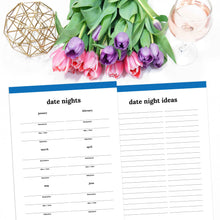 Load image into Gallery viewer, printable date night planner