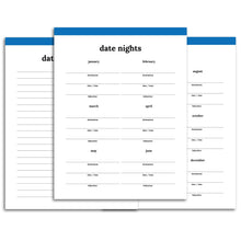 Load image into Gallery viewer, date night printable pages
