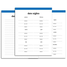 Load image into Gallery viewer, date night printable pages