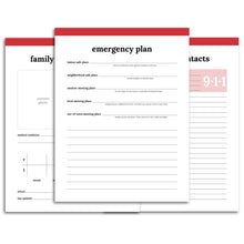 Load image into Gallery viewer, Emergency Planner | Classic-Rings and Disc Planner-Confetti Saturday