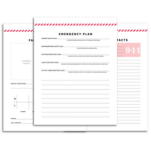 Emergency Planner | Signature Stripe