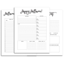 Load image into Gallery viewer, Halloween Planner | City