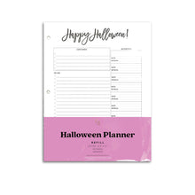 Load image into Gallery viewer, Halloween Planner Inserts | City