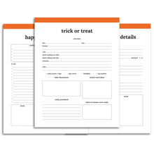 Load image into Gallery viewer, Halloween Planner | Classic-Rings and Disc Planner-Confetti Saturday