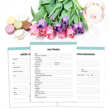 Load image into Gallery viewer, House Sitter Planner | Classic-Rings and Disc Planner-Confetti Saturday