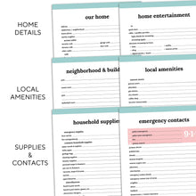 Load image into Gallery viewer, House Sitter Planner | Classic-Rings and Disc Planner-Confetti Saturday