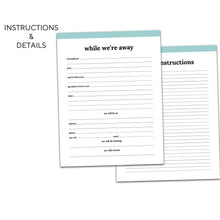 Load image into Gallery viewer, House Sitter Planner | Classic-Rings and Disc Planner-Confetti Saturday