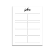 Load image into Gallery viewer, Inbox List Page | City-Rings and Disc Planner-Confetti Saturday