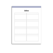 Load image into Gallery viewer, Inbox List Page | Classic-Rings and Disc Planner-Confetti Saturday