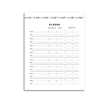 Load image into Gallery viewer, Klarna Purchase Tracker | Signature Stripe