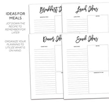 Load image into Gallery viewer, Meal Planner | City