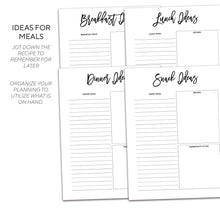 Load image into Gallery viewer, Meal Planner | City
