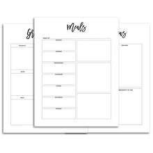 Load image into Gallery viewer, Meal Planner | City