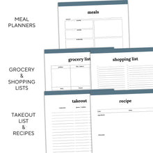 Load image into Gallery viewer, Meal Planner | Classic-Rings and Disc Planner-Confetti Saturday