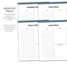 Load image into Gallery viewer, Meal Planner | Classic-Rings and Disc Planner-Confetti Saturday