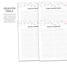 Load image into Gallery viewer, Meal Planner | Signature Confetti
