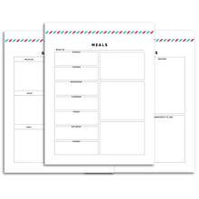 Load image into Gallery viewer, Meal Planner | Signature Stripe