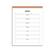 Load image into Gallery viewer, Menu Planner | Classic